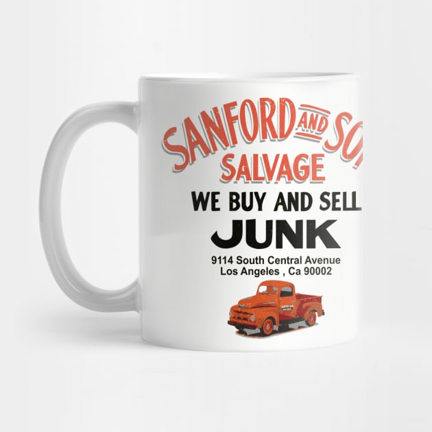 Sanford & Son Salvage Sign by Alema Art